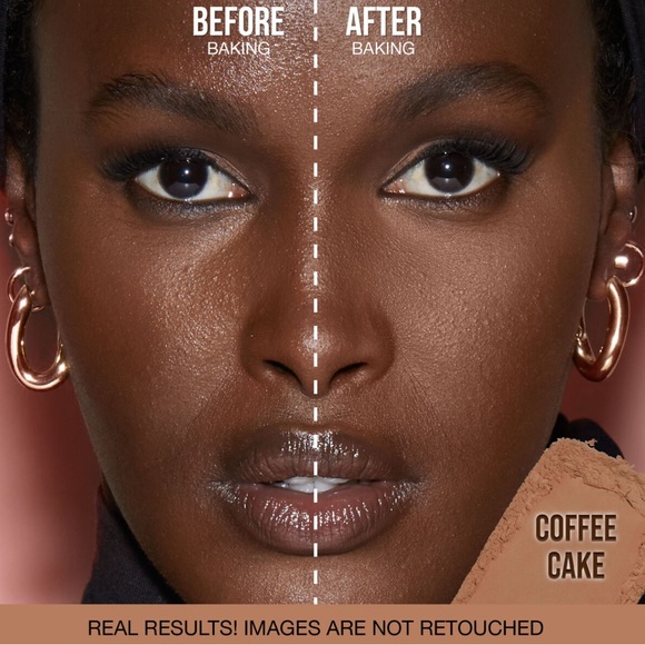 HUDA BEAUTY EASY BAKE AND SNATCH SHADE COFFEE CAKE BRIGHTENS UNDER EYE SEAMLESS - Picture 2 of 8